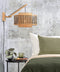 GOOD&MOJO Wandlamp Bhutan - Bamboe/Zwart - 55x44x45cm - Binnen Scandinavisch,Bohemian