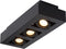Lucide XIRAX - Plafondspot - LED Dim to warm - GU10 - 3x5W 2200K/3000K - Zwart