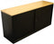 Lage schuifdeurkast 75x160x45 Lichtgrijs met topblad Speciale Kleur