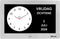 BBrain Basic - Analoge Dementieklok 10 inch - 21 herinneringen - Wit