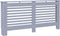 vidaXL Radiatorombouw 172x19x81 cm MDF antraciet