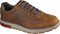Skechers Evenston - Fanton Heren Sneakers - Leer - Kastanjebruin - Maat 43