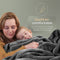 O'Daddy - Fleece deken - Cuddle Blanket met mouwen - Grijs (1 stuk)