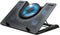 Trust GXT 1125 Quno - Laptop Cooling Stand - 5 ventilatoren met blauwe verlichting - Zwart
