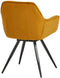 Eetkamerstoel Vince Okergeel Velvet | Le chair