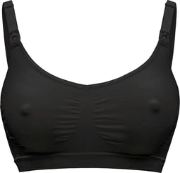 Medela Keep Cool bh - Naadloze voedings- en zwangerschapsbh - Ademend en sneldrogend - Zwart - Maat XL