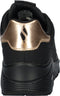 Skechers Uno - Golden Air - Dames Sneakers - Zwart - Maat 42