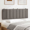 vidaXL - Hoofdbordkussen - 140 - cm - stof - taupe