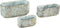 PTMD Baby Ovale Bloempot - 30 x 13 x 13 cm - Cement - Blauw