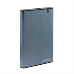 CoolBox COO-SCA2550-UA - Externe Doos - 2,5" USB 3.0 Aluminium Grijs