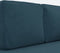 vidaXL - Chaise - longue - met - kussens - en - bolster - fluweel - blauw