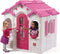 Step2 Sweetheart Speelhuis voor kinderen in Rose - Speelhuisje van plastic / kunststof voor tuin / buiten - Inclusief Keuken, Elektronische Deurbel en Telefoon