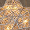 Anna's Collection - Batterijverlichting jute ster 40 cm warm wit
