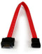 Startech.com SATA Kabel - 0.3m - Rood Zwart