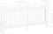 vidaXL Radiatorombouw 2 st 172 cm MDF wit