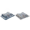 Hondenbed Home ESPRIT Blauw Grijs Lichtgrijs 85 X 70 X 8 CM 2 Stuks