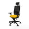 Bureaustoel met hoofdsteun Piqueras y Crespo 3D066N1 Geel