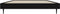 vidaXL - Bedframe - bewerkt - hout - zwart - 90x190 - cm