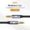 Drivv. AUX Kabel 3.5 mm - Jack Kabel - Gold Plated - Zilver - 5 meter