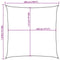vidaXL - Zonnezeil - 160 - g/m² - 5x5 - m - HDPE - taupe