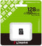 Kingston Canvas Select Plus Gen. 3 - microSDXC 128GB - A1-prestaties tot 150MB/s