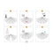Fairybell Webbing | 4 meter | 640 LED-lampjes | Warm wit