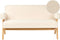 Bank TAMRE Bouclé Off-white 2-zitter
