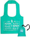 Onya Grote Shopper 30cm x 39.5cm - Aqua - Duurzaam – Milieuvriendelijk - Herbruikbaar - Lichtgewicht - Ruim Boodschappentas