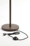 Light & Living Vloerlamp Washington - 149cm - Donkerbruin - excl. kap