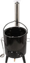 Outdoor stoofkachel set - Esschert Design - Vuurhaard - Staal - Zwart
