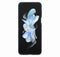 Samsung Galaxy Z Flip4 - Silicone Ring Cover - Krasbestendig - Blauw