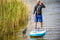 Storm Freeride Sup Board (belastbaar 180kg!) - Complete Paddle set - Opblaasbaar - 320 cm - 6 Delig