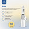 Safe Age® Bidet - Elektrisch & oplaadbaar met 2 sproeikoppen en reistas - Mobiele bidet - Peri Bottle - Vaginale douche