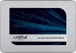 Crucial MX500 - SSD 2,5" 1TB - SATA-600 - 560MB/s Lezen
