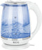 ECG RK 2020 - Waterkoker - 2 l inhoud 360° draaibaar - Blauw verlichting