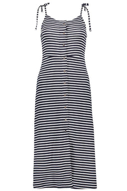 Superdry Charlotte Button Down - Dames Jurk - Knoopsluiting Spaghettibandjes - Maat L