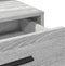 vidaXL - Grijze - Sonoma - Kaptafel - met - LED - Verlichting - - - 79x41x135 - cm