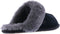 UGG W Scuffette II - Dames Sloffen - Suède/Wol - Zwart/Grijs - Maat 37