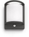 Philips Samondra - Wandlamp - Bewegingssensor - Antraciet - 3,8W
