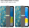 Lunso - Geschikt voor iPad 10 (2022) - Tri-Fold Bookcase hoes - Van Gogh Amandelbloesem