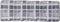 vidaXL - Palletkussen - 120x40x12 - cm - stof - ruitpatroon - grijs