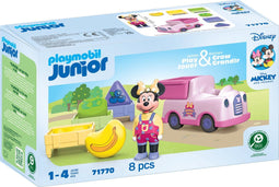 PLAYMOBIL PLAYMOBIL Junior & Disney JUNIOR & Disney: Minnie Mouse's fruit sorteer wagen 71770