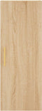 vidaXL - Hangkast - 34,5x34x90 - cm - sonoma - eikenkleurig