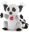 Trudi Handpop Wasbeer 24 Cm Pluche Grijs/wit