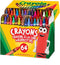 Crayola - Waskrijtjes - 64 Kleuren - Inclusief Slijper (64 stuks)