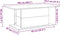 vidaXL - Salontafel - 102x55,5x40 - cm - bewerkt - hout - oude - houtkleurig