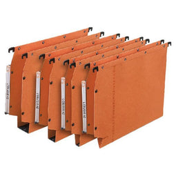 Elba - Hangmap elba azv mark2 lat a4 u-bodem 15mm oranje | 25 stuks