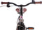 Volare Black Cruiser - Kinderfiets - 18 inch - Mat zwart - Jongens