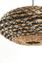Light & Living Hanglamp Tripoli - Rotan - 50cm - Naturel/Zwart