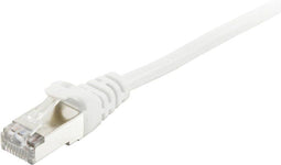 Equip 605518 RJ45 Netwerkkabel, patchkabel CAT 6 S/FTP 15.00 m Wit Vergulde steekcontacten 1 stuk(s)